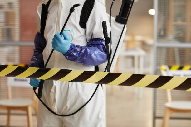 Professional Blood Cleanup technician working in Austin, IN